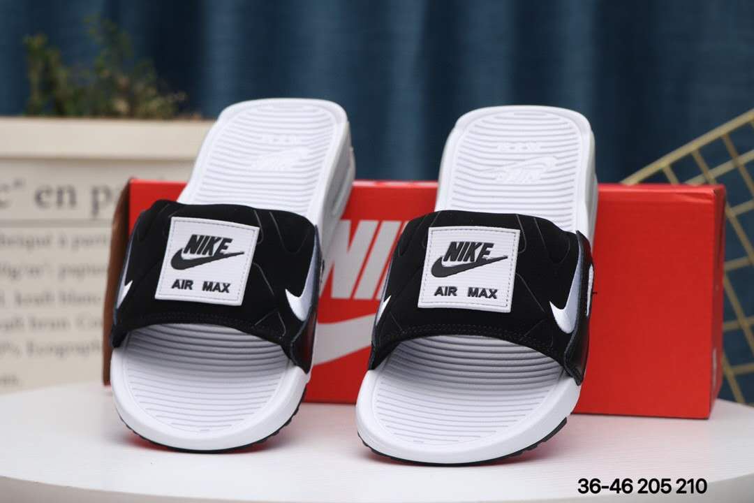 Nike Air Max 90 Slide White Black